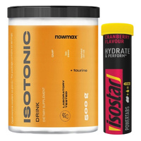 nowmax® Isotonic Drink 500 g + ISOSTAR Power Tabs 120 g