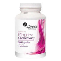 ALINESS Magnez Chelatowany 560mg + Vit B6 100 kaps