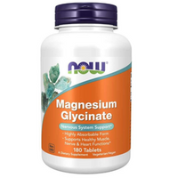 NOW FOODS Diglicynian Magnezu 100 mg 180 tabs