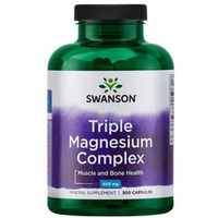 SWANSON Triple Magnesium Complex 300 kaps