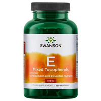 SWANSON Witamina E mieszanka 400IU 250 sgels